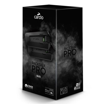 Cardo PACKTALK PRO DUO interkom na motocykl pro 2 osoby